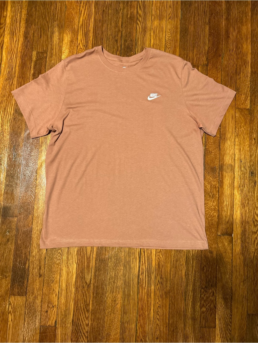 Nike Sportswear Club T-Shirt Mineral Clay White AR4997-215 Mens XL New